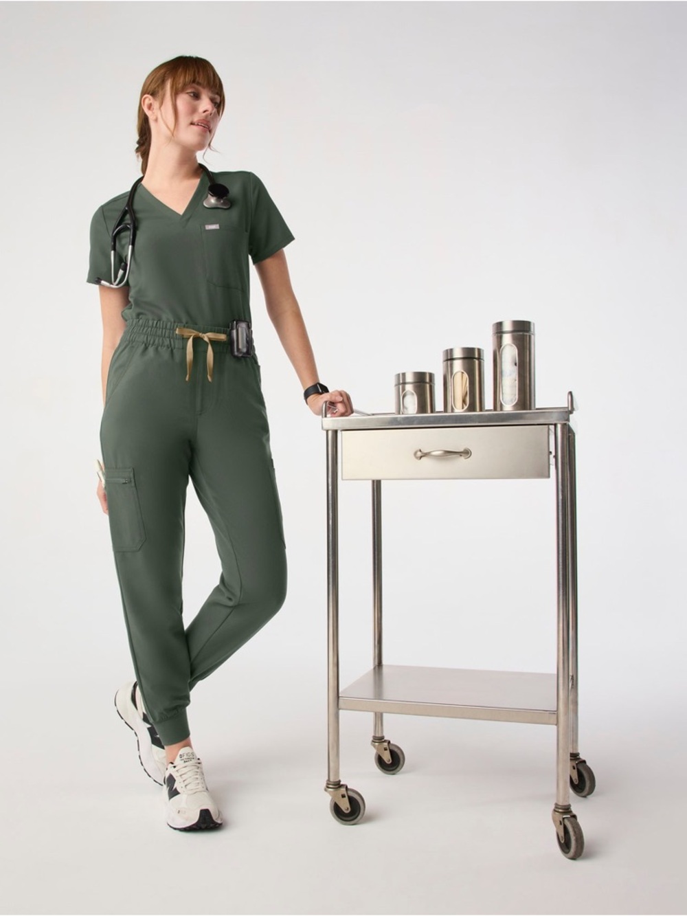 Figs High Waister Uman Bottoms w/ Catarina Top